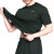 户外运动体能作训带标志舒适弹力快干吸汗圆领夏季墨绿体能服制式 17592-96