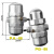 ILEN/PA-68防堵塞气动排水阀自动排水器空压机储气罐PB-68/AD-5 ---------------PA-68排水器