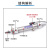 百瑞川 不锈钢迷你气缸MA16*20*25*32*40x25/50/75/100 MA20*25-S-CA 