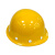 SB赛邦玻璃钢安全帽 电力电信工地工作防护帽无锡赛邦安全帽 四色 可印字 黄色 安全帽