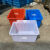 加厚级塑料桶水箱长方形储水桶带盖大号养鱼箱方桶熟胶周转箱 加厚140L蓝无盖：74*53*41cm