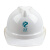 梅思安（MSA）10146671 豪华ABS白色安全帽一指键帽衬针织布吸汗带D型下颌带印宝湾LOGO 1顶