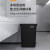 YYN商用无盖垃圾桶大容量2023厨房超大方形餐饮40大号20L 20L红色长方形桶