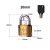 铜挂锁子母锁铜锁挂锁防盗锁老式挂锁管理锁电力表箱 电力30mm
