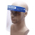 者也 隔离面罩 透明防护面屏 一次性防护面罩带海绵 防唾沫面屏