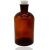 试剂瓶玻璃细口瓶小口瓶密封配胶塞30ml60ml125ml250ml500ml1000 棕色细口30ml+橡胶塞 （新2#）