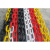 反光锥安全塑料链条警示链条禁止停车链条连接杆路锥带链条25米 红色小号/25米