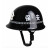SPTA 防爆防暴头盔包边法式防护帽钢丝网带面罩 德式防暴头盔