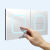 薄白色钢化玻璃开关奶油风86型一开五孔面板墙壁复位 真钢化白色 16A空调