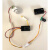 RRTOTO小便斗明装感应器DUE110BK/感应式冲洗阀配件 塑料-整套成品：直管