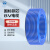 凤达 国标铜芯电线单芯单股铜线硬线 BV25平方 蓝色100米/盘