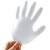 科力邦（Kelibang） 一次性手套 100只/盒PVC手套检查防护手套半透明无粉全麻M码  KB9003