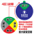 亚克力设备状态标识牌 旋转磁铁机器设备状态运行 管理分区指示牌 4区故障待机 3cm
