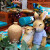 慧祥花园装饰 庭院 户外 园艺装饰品创意可爱树脂兔子仿真小动物摆件 拥抱兔子