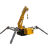 有豫 小型蜘蛛吊 折叠伸缩蜘蛛吊 3吨液压履带吊遥控悬臂可移动小型吊机微型吊车 ZB023001