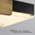普蒂凯斯新中式全铜云石吸顶灯现代简约卧室书房灯创意个性方形玄关过道灯 SYX-065-X30cm（墨竹方）云石款
