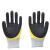 哥尔姆劳保手套浸胶透气双层加厚耐磨防滑工地防护手套6付ST510