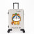 SHXI猫和老鼠行李箱20寸猫和老鼠行李箱小型可爱学生旅行箱女个性拉杆 趴地熊(黑色) 22英寸 22英寸 17寸