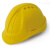 羿科AT60防砸防冲击绝缘耐低温ABS安全帽通风透气工地施工领导国标加厚头盔防护帽建筑工程 黄色