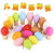 曼影（MANYING）复活节彩蛋diy手工装饰品儿童塑料鸡蛋壳玩具绘画涂鸦定制 紫罗兰 复活节帽子(蓝色