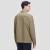 迪桑特（DESCENTE） 男士polo领都市休闲运动服梭织上衣夹克外套新款 BE-米色 XL (180/100A)