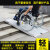 移动折叠轮椅车斜坡板 铝合金推车平板残疾人防滑楼梯便携装车通道 长212.5*宽72cm左右折叠 建议一到四步台阶