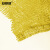 安赛瑞 蔬菜水果网眼袋 60×85cm（100个装）圆织网袋抽绳网兜 尼龙土豆洋葱透气纱网网袋编织袋 黄色 24789