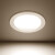 佛山照明（FSL）LED筒灯嵌入式天花灯筒灯白玉银边全铝材2.5寸5W开孔75-90mm 暖白光（4000K）