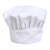 金诗洛 KSL227 工作帽 服务员厨师帽子蛋糕店男女厨师百褶蘑菇帽 黑色