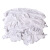 标燕 擦机布白碎布 工业吸油抹布 白色抹机布碎揩布大块碎布95%棉20kg/捆 40*40cm  BYCJB-012