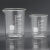 佑工信 玻璃烧杯25低型50化学100ml500毫升实验室大小刻度量杯 单位：组 600ml（5个/组） 