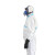 添盾 TD-BP9616胶条型 白色带帽连体式限次性工业防护服 白色 XL