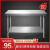 加厚201不锈钢桌子正方形工作台厨房切菜案台奶茶包装台打荷Q 加厚120长*40宽*80高 双层