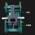 起重机龙门吊行车夹轨器手动简易重型方向盘式轨道防风装置夹轨钳 简易夹轨器外壳