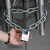 纳仕德 加长链条锁 1.5米6mm链条+防剪锁 加粗镀锌铁链门锁车锁 JXA0132