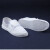 京斯坦 透气网格 白色工作鞋软底PVC白皮革单网鞋  白色*36码1双 