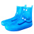 聚远（JUYUAN）防水鞋套雨天防雨水鞋套防滑耐磨成人男女下雨硅胶鞋套  蓝色 XXL 1双价