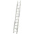 稳耐（werner）延伸梯铝合金梯子D型踏棍两节拉伸梯3米登高梯电信通信工程工业梯二十步梯D1220-2