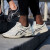 亚瑟士ASICS男鞋网面跑步鞋缓震跑鞋透气舒适运动鞋 GEL-FLUX 4 【YH】 白色/棕色 41.5