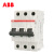 ABB S200M 3P D 50A 10KA 400VAC 10113506 微型断路器