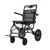 Owhon 轮椅折叠老人轻便手推代步车便携式可上飞机老年残疾人简易小型旅行手动四轮车带拉杆 轻便拉杆款【仅9.9KG+碳转印+折叠可立】