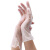 百舸 一次性手套PVC手套加厚防护100只/盒食品餐饮家务烘焙手套L码