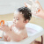 TDU儿童洗澡玩具宝宝电动喷水沐浴花洒戏水套装洗头神器周岁礼物 潜水艇花洒普通款