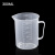 定制带刻度毫升小量杯克度容器度量杯测量杯盎司杯小塑料标准毫升透明 00ml