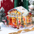 杰纳森圣诞diy小屋手工制作圣诞雪夜房子模型拼装别墅玩具屋圣诞节礼物 圣诞雪夜+工具包+圣诞老人套装