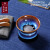 景烨功夫茶具套装家用简约景德镇陶瓷器侧把壶茶杯茶壶盖碗整套礼盒装水缸 16头