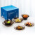 DURALEX多莱斯 法国进口 钢化玻璃餐具套装碗碟套装家用送礼8件套-礼盒款 四人八件套 咖啡色 彩盒装 8头