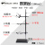 铁架台实验室全套配件不锈钢实验架十字夹试管夹烧瓶铁夹子国标60 普通十字夹