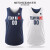 透明风（TOMIF） 双面篮球服套装男定制两面穿球衣运动训练服比赛队服团购印字号 宝蓝/白-（M巴学院） 2XL 适合身高170-175CM