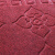 海斯迪克 HK-607 拉绒压花防滑地毯 PVC橡胶底绒面走廊酒店舞台大红地毯垫 暗红色1m宽*15m（整卷）